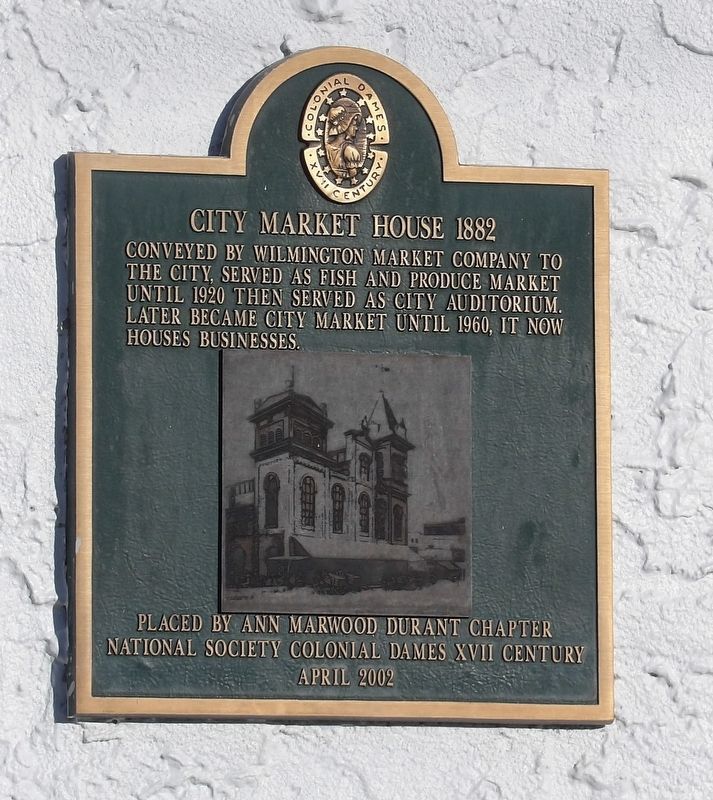 City Market House 1882 Marker image. Click for full size.