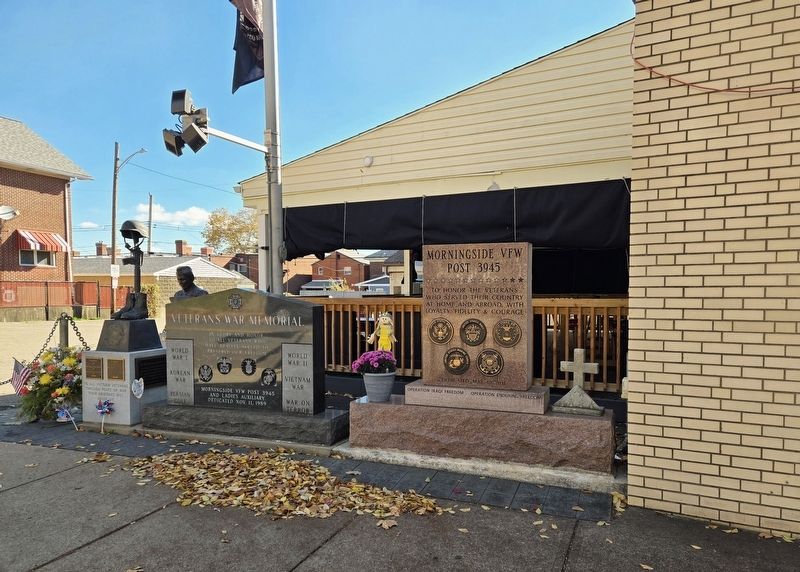 Morningside Veterans Memorial image. Click for full size.