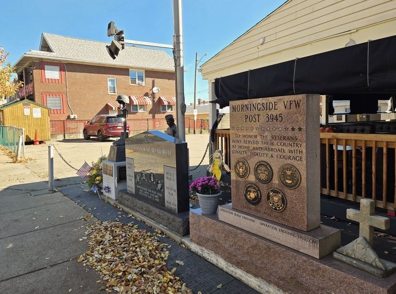 Morningside VFW Post 3945 Memorial. Click for full size. Morningside VFW Post 3945 Memorial image. Click for full size.