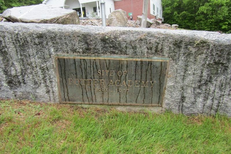 Site of Potter Academy Marker image. Click for full size.