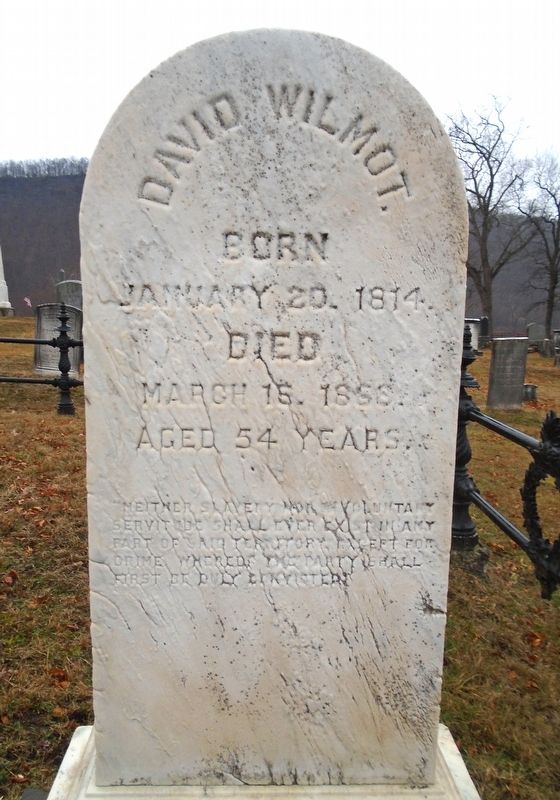 David Wilmot Marker image. Click for full size.