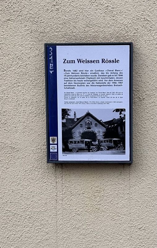Sum Weissen R�ssle Marker image. Click for full size.