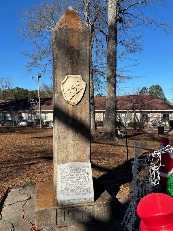 Haynesville Hospital Marker image. Click for full size.
