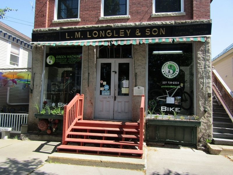 L. M. Longley & Son Marker image. Click for full size.