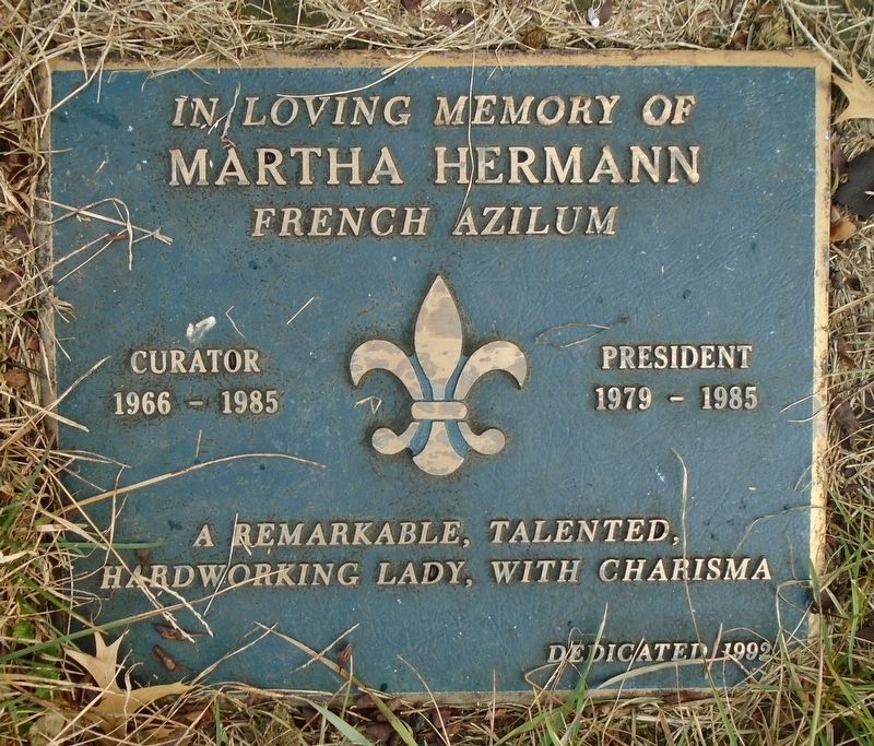 Martha Hermann Marker image. Click for full size.