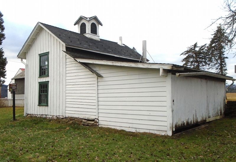Blacksmith Shop and Marker image. Click for full size.