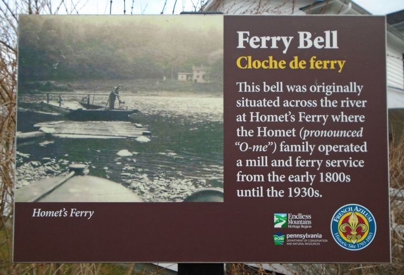 Ferry Bell Marker image. Click for full size.