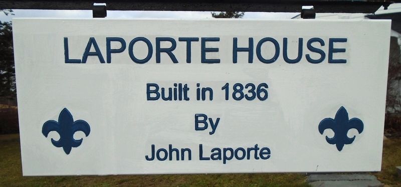 LaPorte House Sign image. Click for full size.