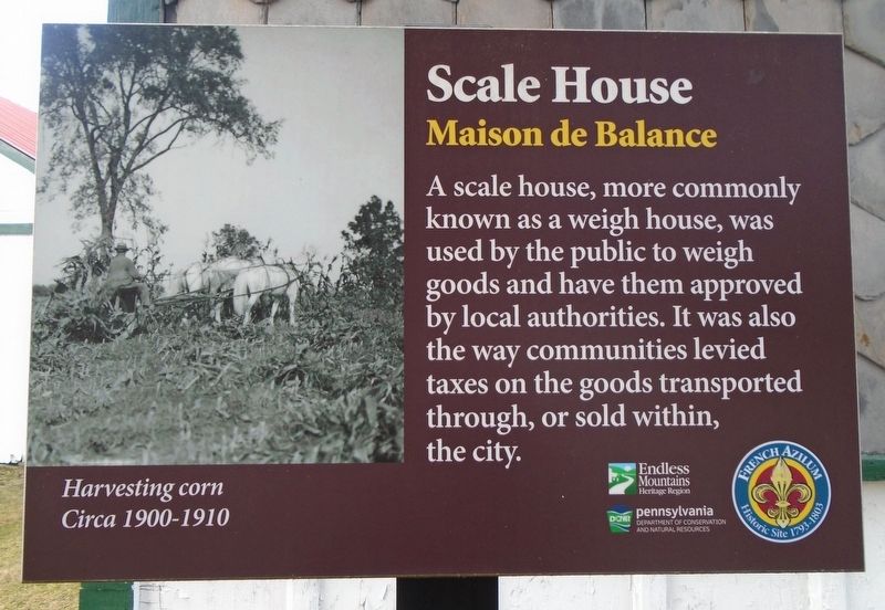 Scale House Marker image. Click for full size.