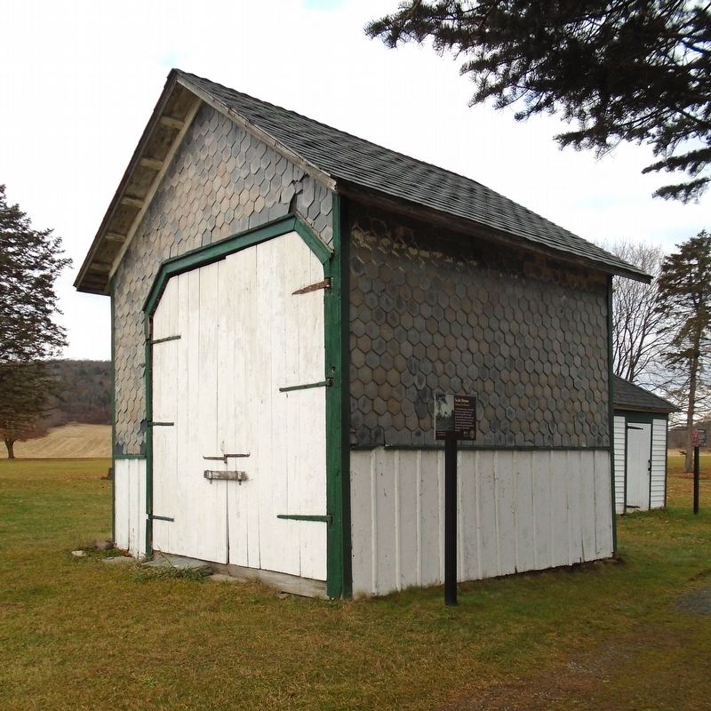 Scale House and Marker image. Click for full size.