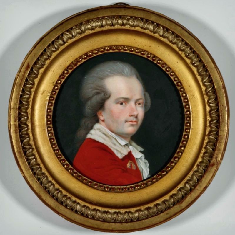 William Berczy, self-portait image. Click for full size.