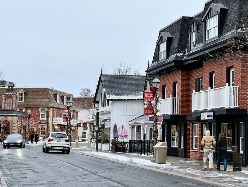 Main Street Unionville, 2024 image. Click for full size.