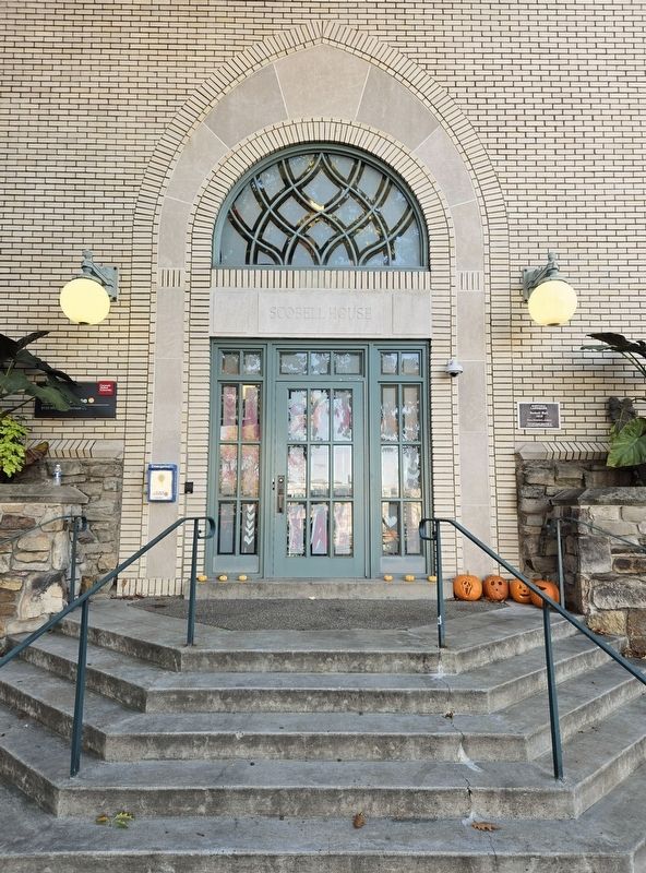 Scobell Hall Marker image. Click for full size.
