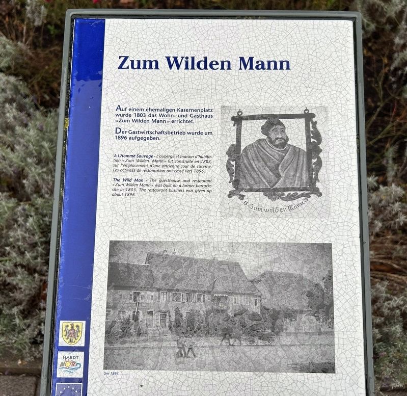 Zum Wilden Mann / The Wild Man Marker image. Click for full size.