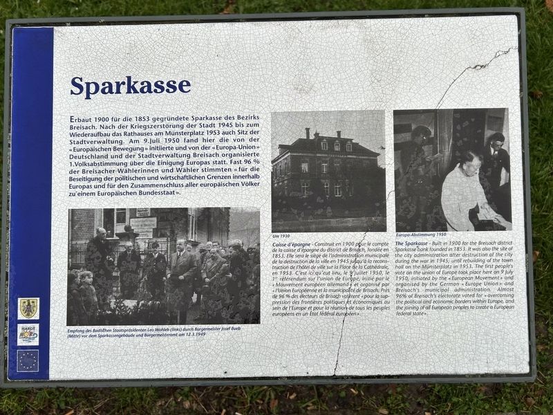 Sparkasse Marker image. Click for full size.