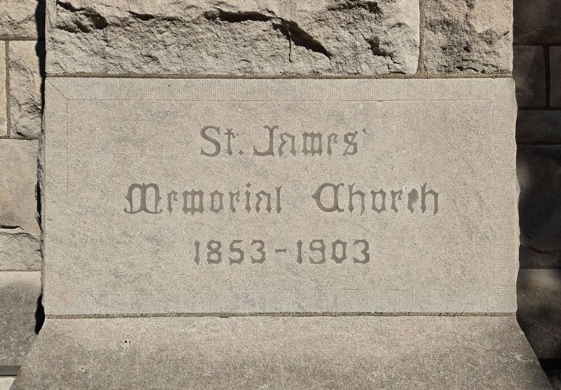 Church Cornerstone image. Click for full size.