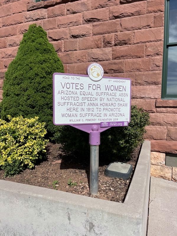 Votes for Women Marker image. Click for full size.