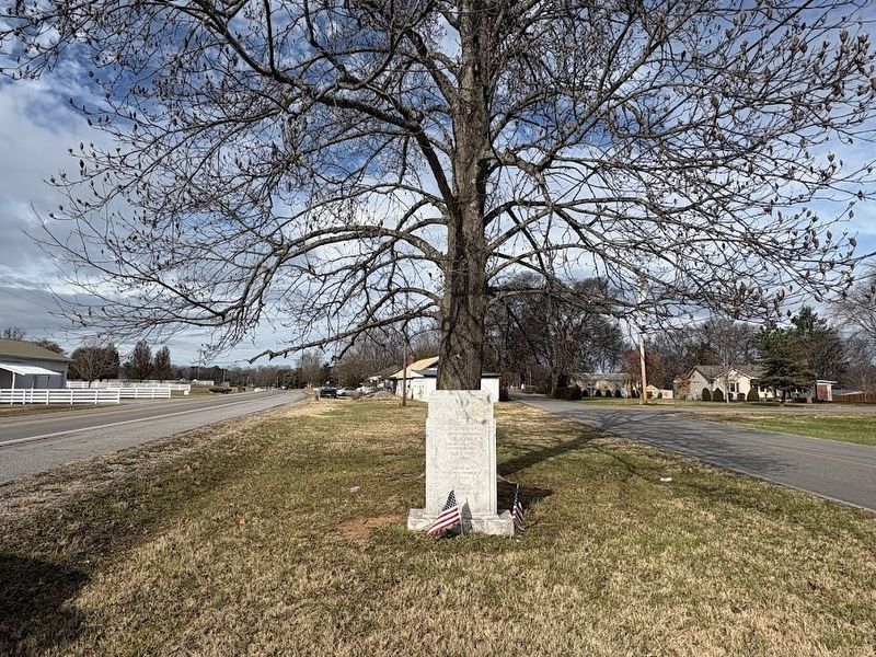 Pvt. Thomas Simpson marker. Click for full size. Pvt. Thomas Simpson marker image. Click for full size.