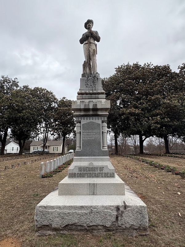 In Memory of Our Confederate Dead marker. Click for full size. In Memory of Our Confederate Dead marker image. Click for full size.