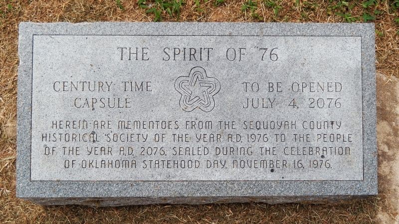 The Spirit of '76 Historical Marker