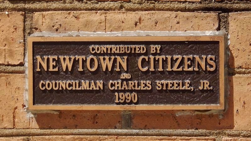 Newtown Marker. Click for full size. Newtown Marker image. Click for full size.