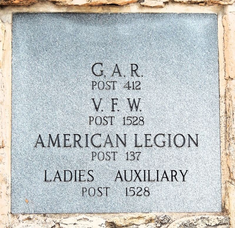 Cheyenne County Veterans Memorial<br>(<i>right tablet</i>). Click for full size. Cheyenne County Veterans Memorial<br>(<i>right tablet</i>) image. Click for full size.