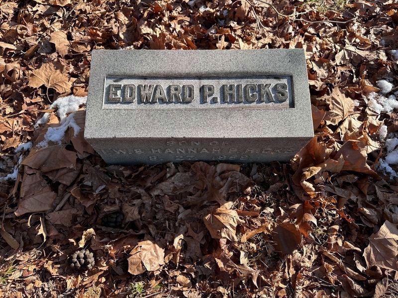 Edward Hicks� Grandson, Edward Penrose Hicks image. Click for full size.
