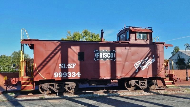 AT&SF Caboose #999334 / FRISCO Caboose #999334. Click for full size. AT&SF Caboose #999334 / FRISCO Caboose #999334 image. Click for full size.