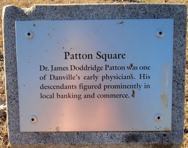 Patton Square Marker. Click for full size. Patton Square Marker image. Click for full size.