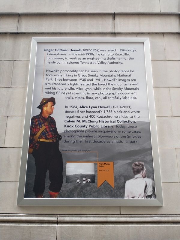 Roger Hoffman Howell Marker image. Click for full size.