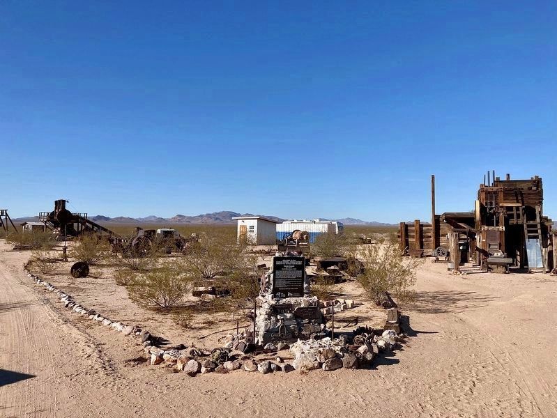 Charlie Connell Mining District Marker image. Click for full size.