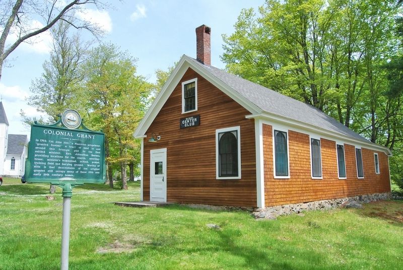 Colonial Grant Marker. Click for full size. Colonial Grant Marker image. Click for full size.