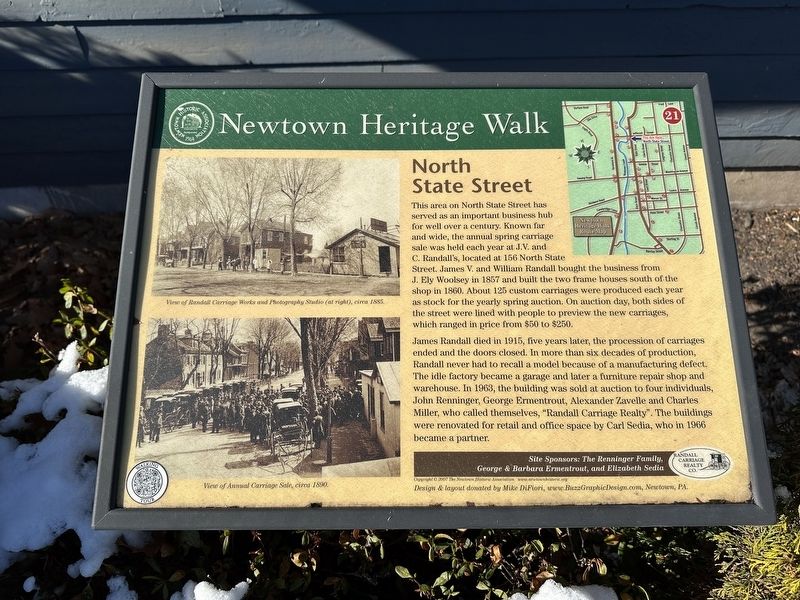 North State Street Marker image. Click for full size.