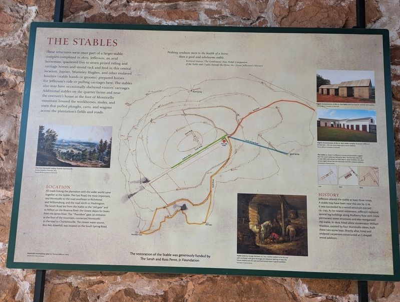 The Stables Marker image. Click for full size.