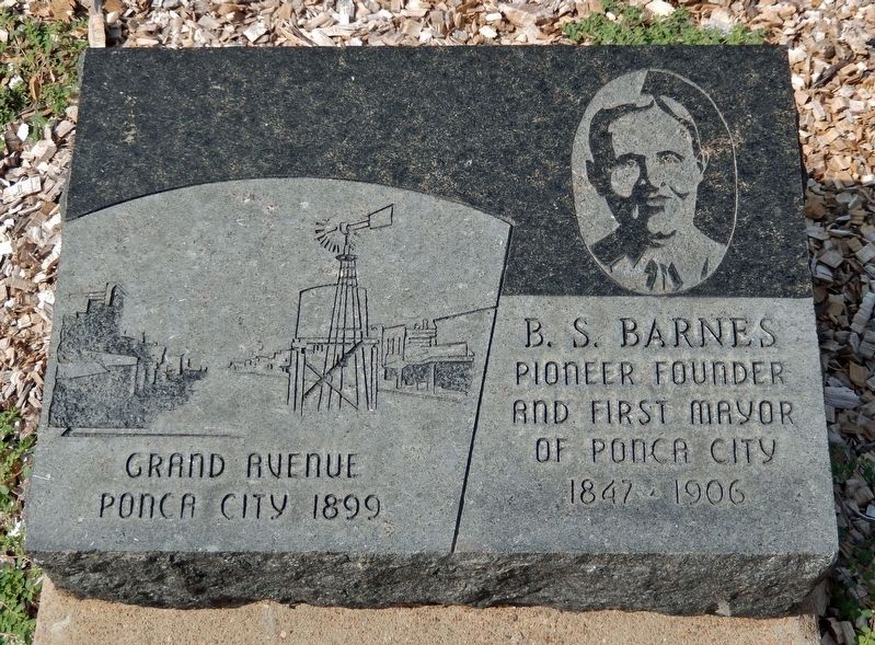 B. S. Barnes Marker image. Click for full size.
