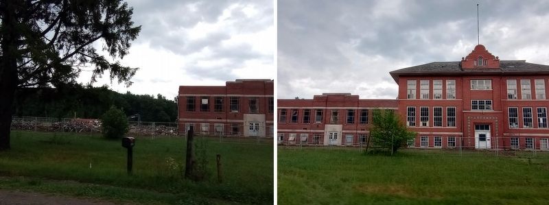 Chesterfield School During the Demolition image. Click for full size.