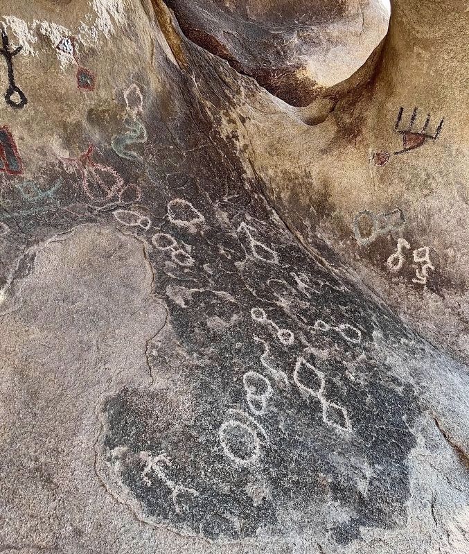 Petroglyphs. Click for full size. Petroglyphs image. Click for full size.