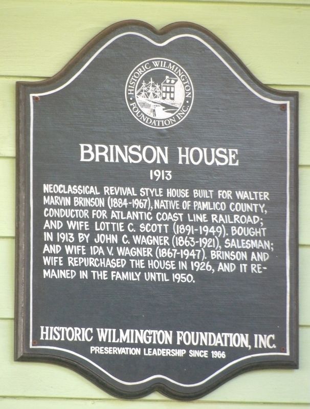 Brinson House Marker. Click for full size. Brinson House Marker image. Click for full size.