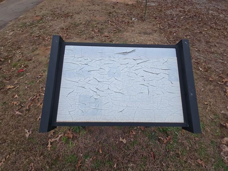 Locust Grove Marker damage image. Click for full size.