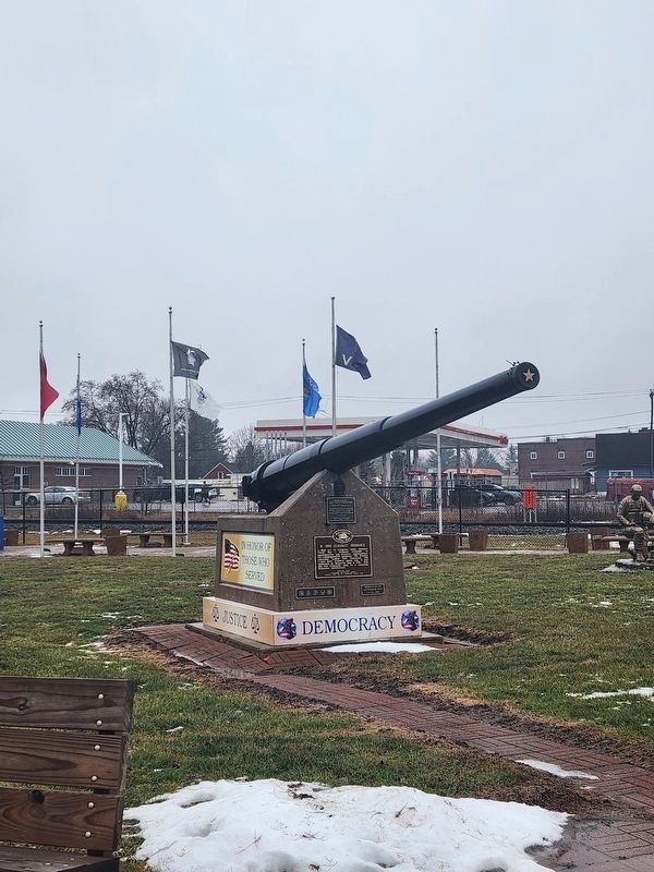 M-1900 Seacoast Ordnance Marker image. Click for full size.