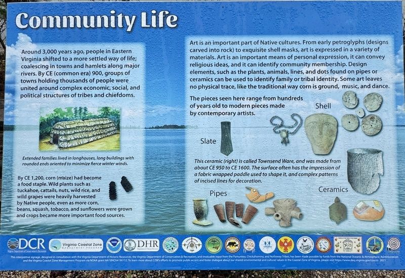 Community Life Marker. Click for full size. Community Life Marker image. Click for full size.