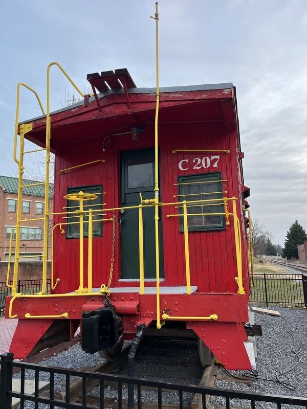Winchester and Western Railroad & the C207 Caboose image. Click for full size.