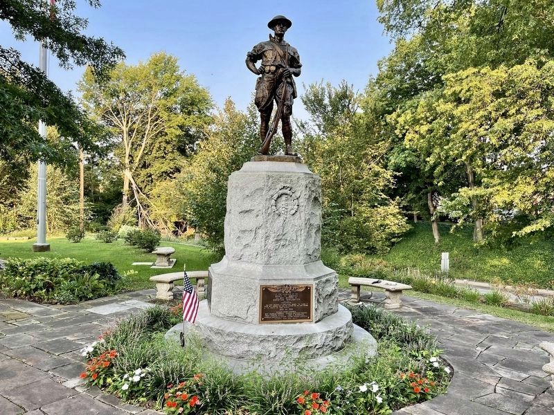 Edgewood World War I Memorial. Click for full size. Edgewood World War I Memorial image. Click for full size.