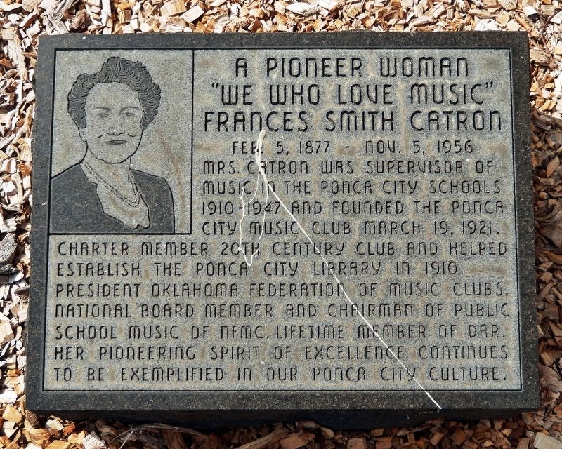 Frances Smith Catron Marker image. Click for full size.