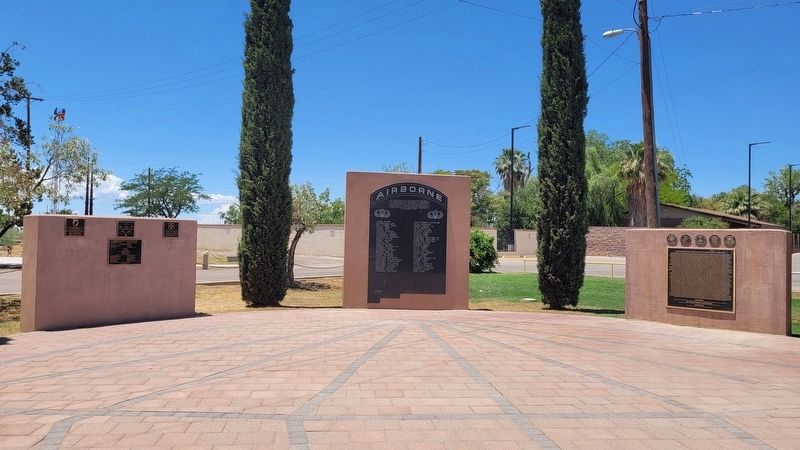Alamogordo Airborne Monument. Click for full size. Alamogordo Airborne Monument image. Click for full size.