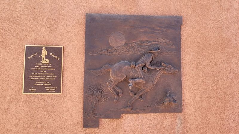 Buffalo Soldier Marker. Click for full size. Buffalo Soldier Marker image. Click for full size.