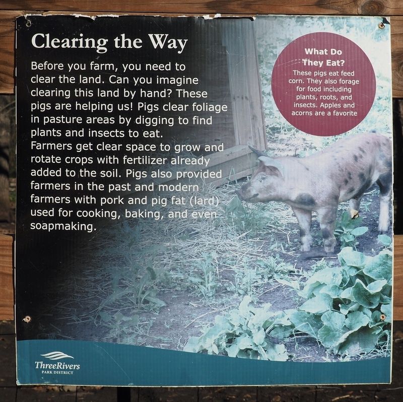 Clearing the Way Marker. Click for full size. Clearing the Way Marker image. Click for full size.