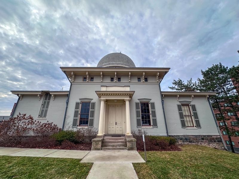 The Detroit Observatory. Click for full size. The Detroit Observatory image. Click for full size.