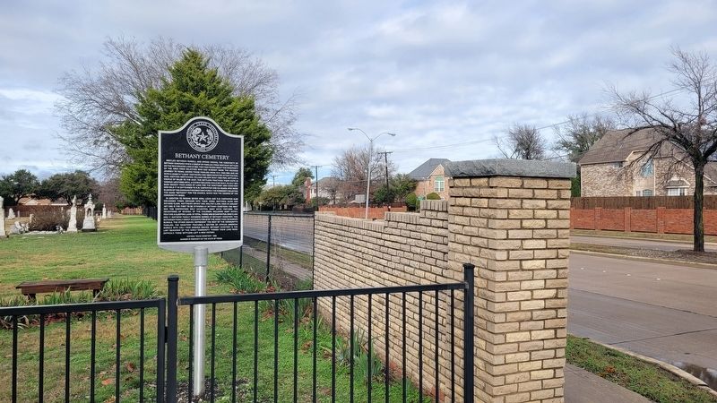 Bethany Cemetery Marker image. Click for full size.