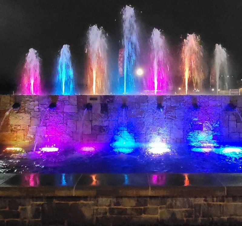 JTI Fountain. Click for full size. JTI Fountain image. Click for full size.
